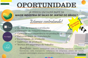 Oportunidade de emprego! 