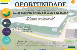 Oportunidade de emprego! 