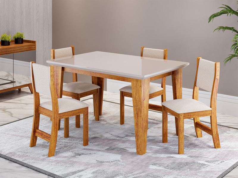 Viero Móveis Florata 1,20x90_Mel_Vd Off_4 Cad Sol_Linho Bronze